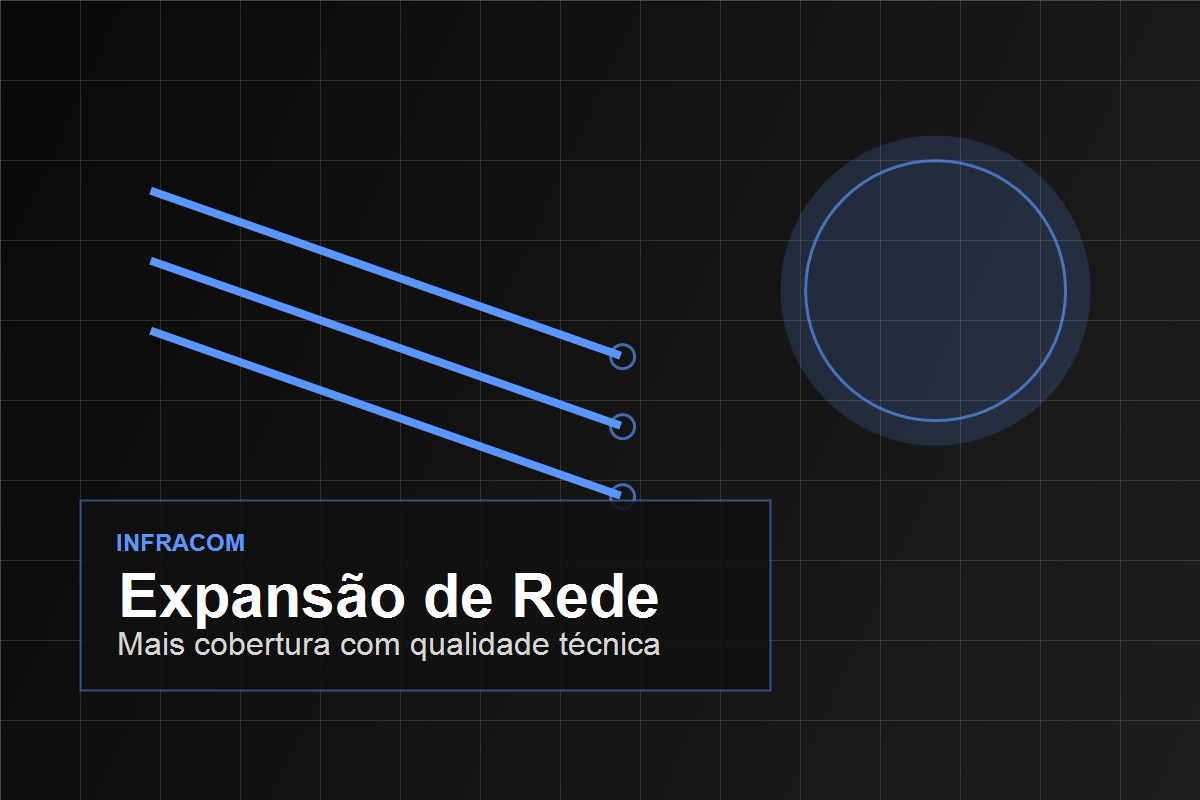 Expansão de rede óptica